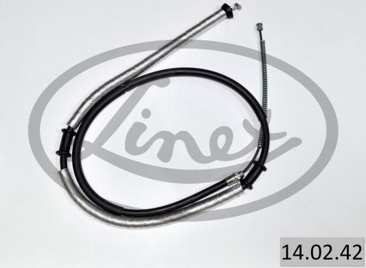 Linex 14.02.42 - Trose, Stāvbremžu sistēma www.autospares.lv