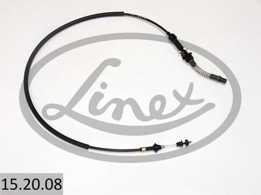 Linex 15.20.08 - Accelerator Cable www.autospares.lv