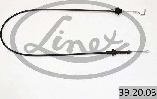 Linex 39.20.03 - Akseleratora trose www.autospares.lv