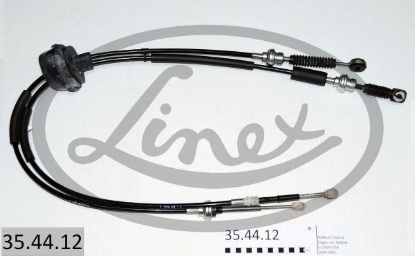 Linex 35.44.12 - Trose, Mehāniskā pārnesumkārba www.autospares.lv