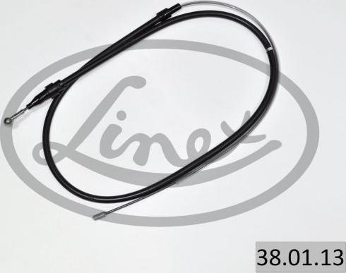 Linex 38.01.13 - Тросик, cтояночный тормоз www.autospares.lv