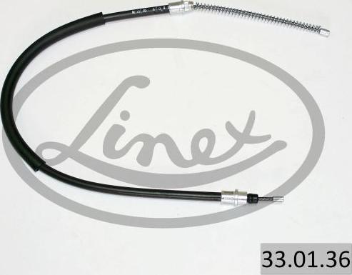 Linex 33.01.36 - Trose, Stāvbremžu sistēma www.autospares.lv