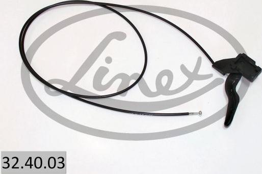 Linex 32.40.03 - Motora pārsega slēdzenes trose www.autospares.lv