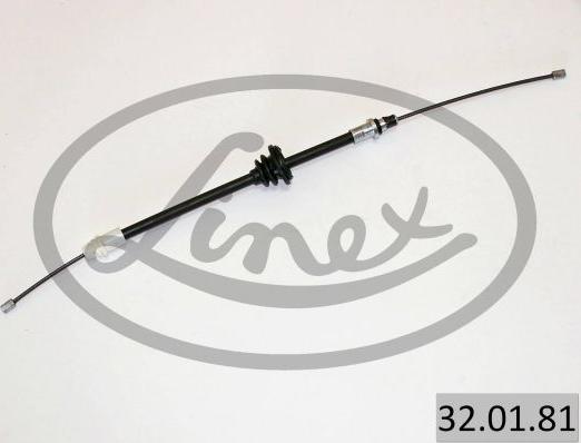 Linex 32.01.81 - Cable, parking brake www.autospares.lv