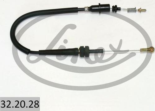 Linex 32.20.28 - Akseleratora trose www.autospares.lv