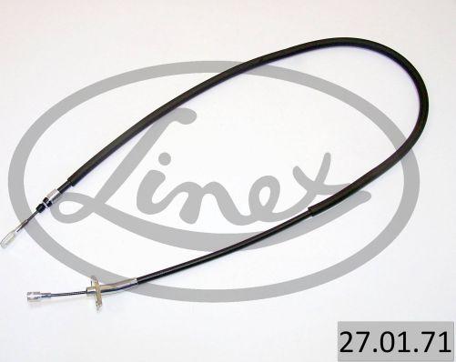 Linex 27.01.71 - Cable, parking brake www.autospares.lv