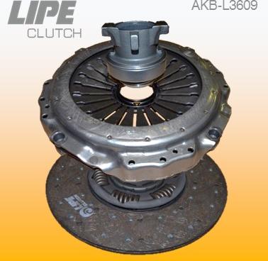 Lipe Clutch AKB-L3609 - Sajūga komplekts www.autospares.lv