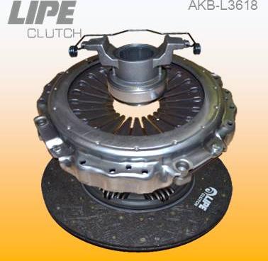 Lipe Clutch AKB-L3618 - Sajūga komplekts www.autospares.lv