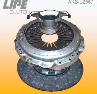 Lipe Clutch AKB-L2567 - Sajūga komplekts www.autospares.lv