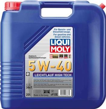 Liqui Moly 3867 - Motoreļļa www.autospares.lv