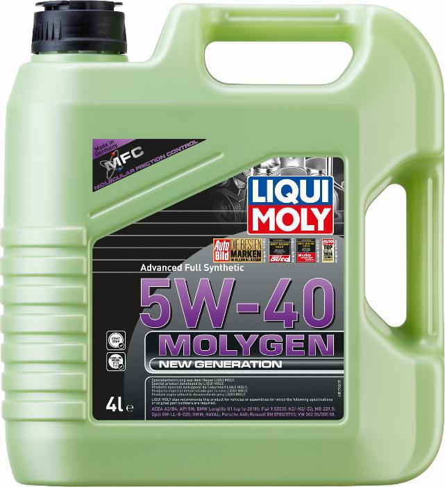 Liqui Moly P001758 - Motoreļļa www.autospares.lv