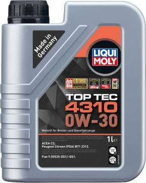 Liqui Moly 2361 - Motoreļļa www.autospares.lv