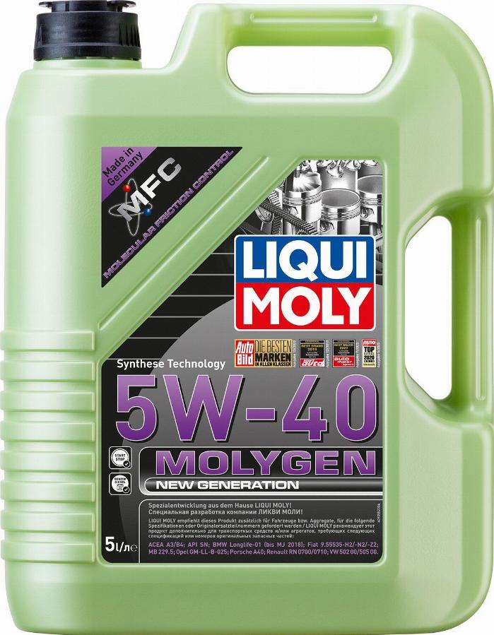 Liqui Moly P005003 - Motoreļļa www.autospares.lv