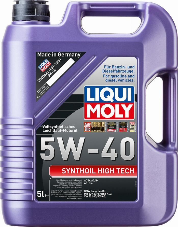 Liqui Moly P000345 - Motoreļļa www.autospares.lv