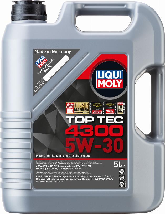 Liqui Moly P000325 - Motoreļļa www.autospares.lv