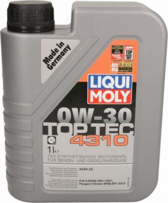 Liqui Moly P003590 - Motoreļļa www.autospares.lv