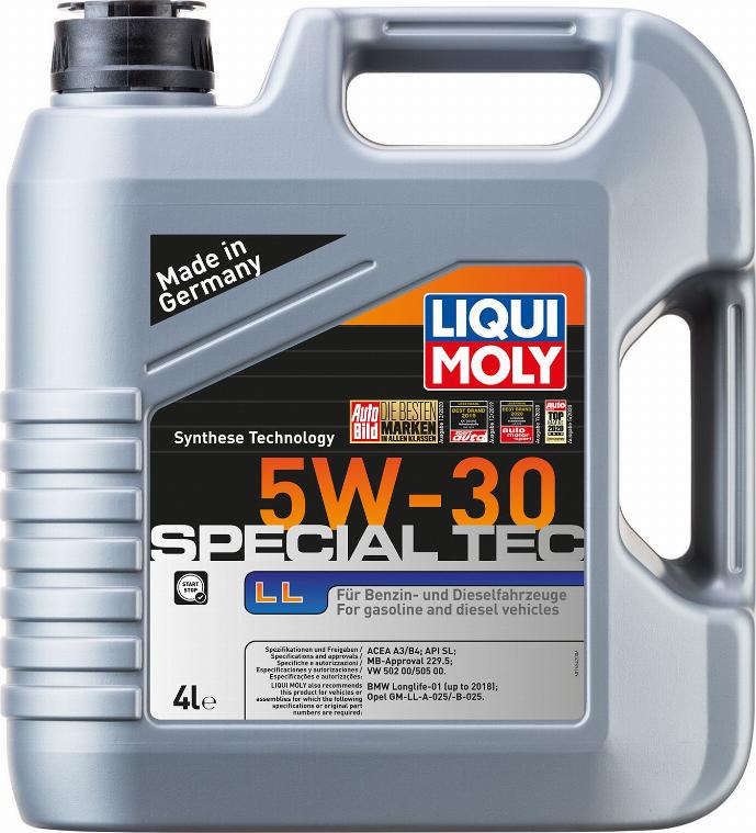 Liqui Moly P003751 - Motoreļļa www.autospares.lv