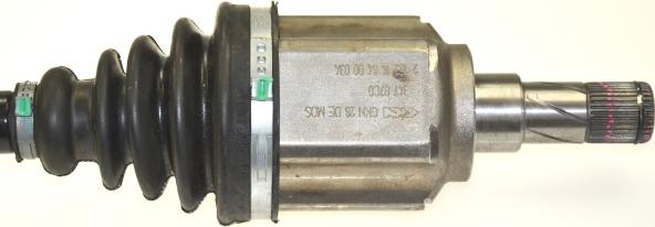 Löbro 305672 - Piedziņas vārpsta www.autospares.lv