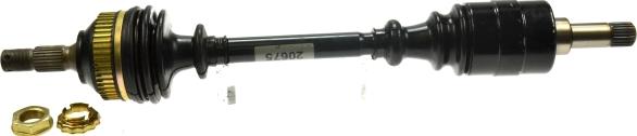 Löbro 302880 - Piedziņas vārpsta www.autospares.lv