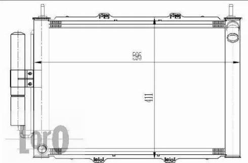 Loro 042-017-0034-B - Dzesēšanas modulis www.autospares.lv