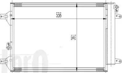 Loro 053-016-0021 - Kondensators, Gaisa kond. sistēma www.autospares.lv