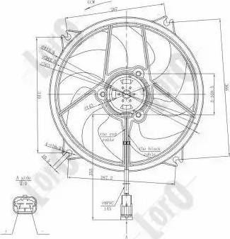 Loro 009-014-0009 - Ventilators, Motora dzesēšanas sistēma www.autospares.lv