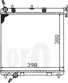 Loro 009-017-0047 - Radiators, Motora dzesēšanas sistēma www.autospares.lv