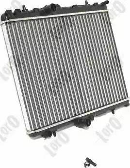 Loro 009-017-0011 - Radiators, Motora dzesēšanas sistēma www.autospares.lv