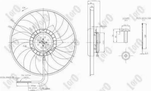 Loro 003-014-0003 - Ventilators, Motora dzesēšanas sistēma www.autospares.lv