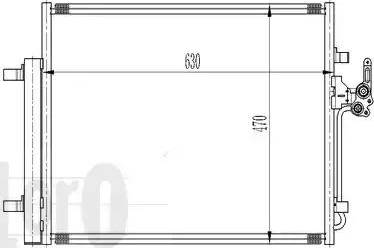 Loro 052-016-0014 - Kondensators, Gaisa kond. sistēma www.autospares.lv