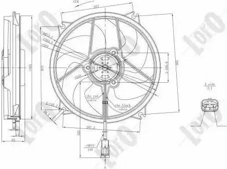 Loro 038-014-0002 - Ventilators, Motora dzesēšanas sistēma www.autospares.lv