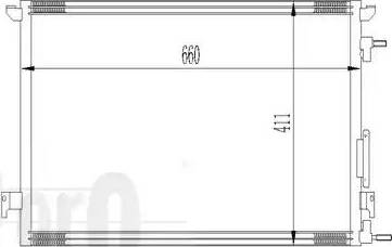 Loro 037-016-0013 - Kondensators, Gaisa kond. sistēma www.autospares.lv