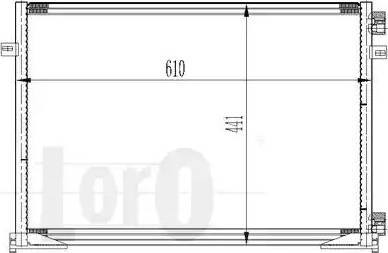 Loro 037-016-0034 - Kondensators, Gaisa kond. sistēma www.autospares.lv