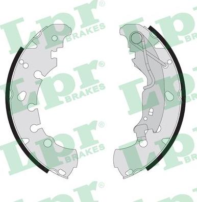 LPR 09090 - Brake Shoe Set www.autospares.lv