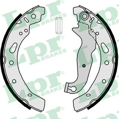 LPR 09300 - Brake Shoe Set www.autospares.lv