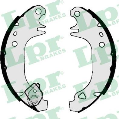 LPR 04960 - Brake Shoe Set www.autospares.lv