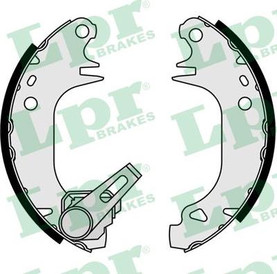 LPR 04930 - Brake Shoe Set www.autospares.lv