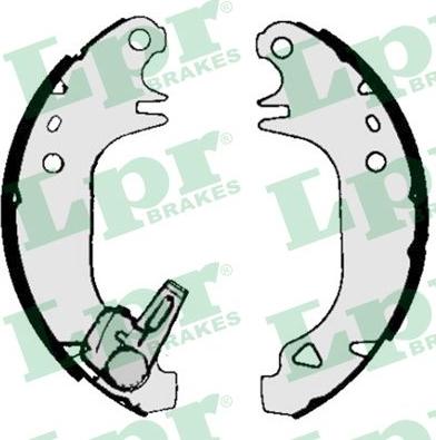 LPR 04970 - Brake Shoe Set www.autospares.lv