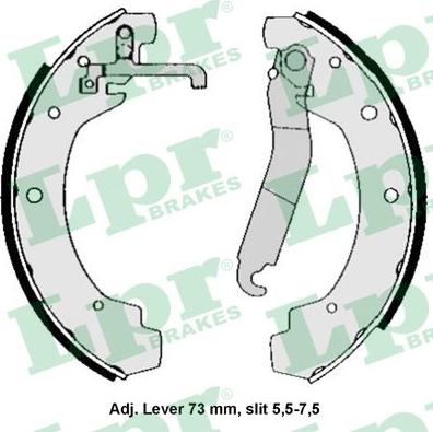 LPR 04570 - Bremžu loku komplekts www.autospares.lv