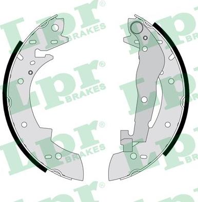 LPR 04290 - Brake Shoe Set www.autospares.lv