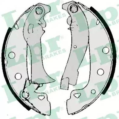 LPR 05900 - Brake Shoe Set www.autospares.lv