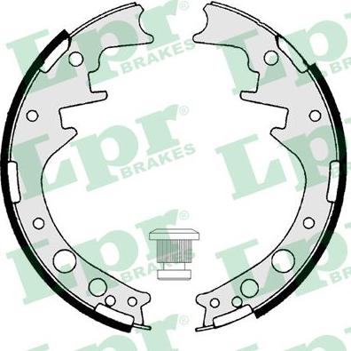 LPR 05160 - Brake Shoe Set www.autospares.lv