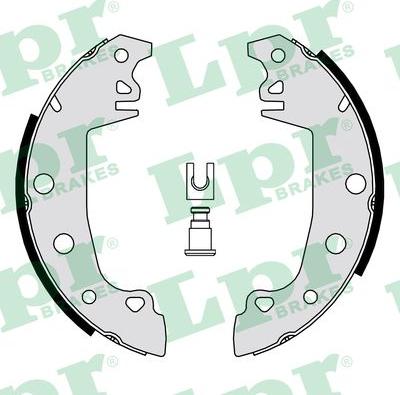 LPR 05890 - Brake Shoe Set www.autospares.lv