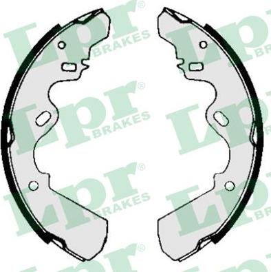 LPR 05820 - Brake Shoe Set www.autospares.lv