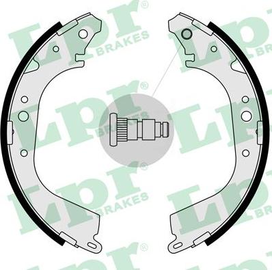 LPR 05280 - Brake Shoe Set www.autospares.lv