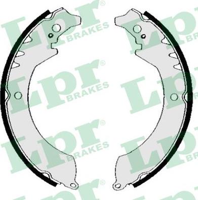 LPR 05230 - Brake Shoe Set www.autospares.lv