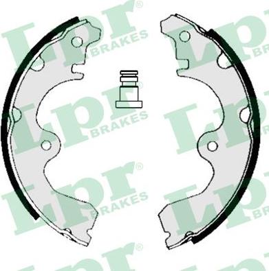 LPR 05270 - Brake Shoe Set www.autospares.lv