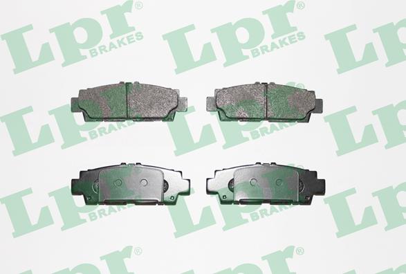 LPR 05P943 - Bremžu uzliku kompl., Disku bremzes www.autospares.lv