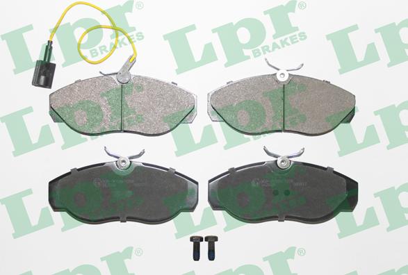 LPR 05P964 - Brake Pad Set, disc brake www.autospares.lv