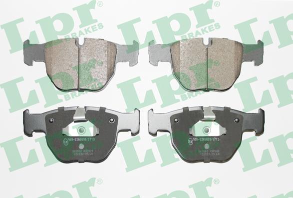 LPR 05P909 - Brake Pad Set, disc brake www.autospares.lv